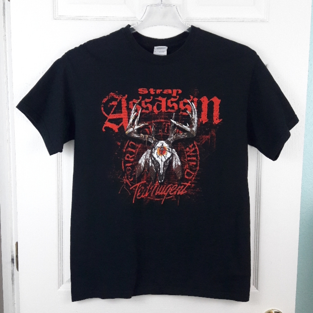 Ted Nugent Band Concert Tour T-Shirt Size Medium